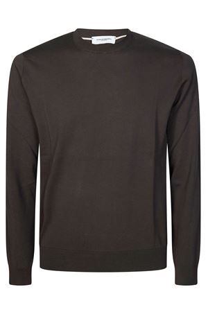 Maglia in cotone marrone PAOLO PECORA | A001F1002345